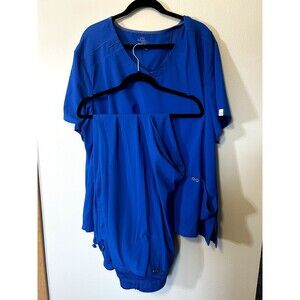 Women’s Royal Blue Infinity Scrub Set